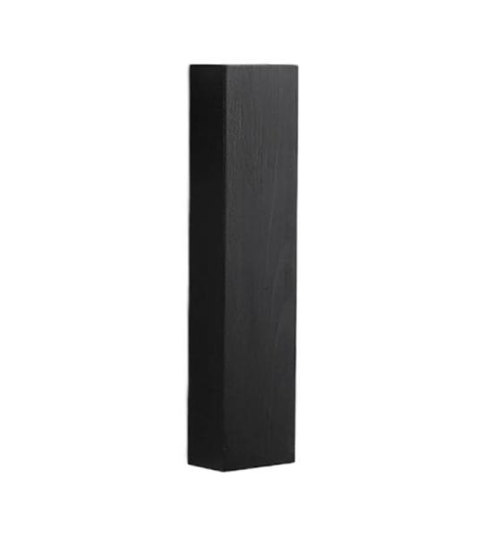 Wandvaas van hout, wanddecoratie van hout, zakvaas van hout, wandplantenhouder voor woonkamer
