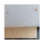 Orbis Downlight wandlamp met cilindrische kap - wandlamp woonkamer eetkamer lamp - lamp keuken en hal gemaakt van natuurlijk hout 10 x 12 x 10 cm