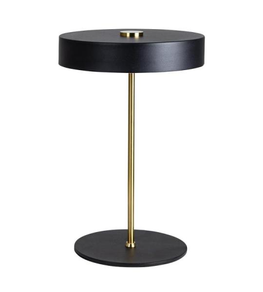 Nachtlampje Touch - Dimbare LED Tafellamp Zwart - Bedlamp - Tafellamp Retro Vintage met kabel, metalen lampenkap - Tafellamp Woonkamer Slaapkamer - 3xG9 3W mgl