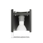 Wandlamp ORBIS 1 1xG9/40W/230V zwart