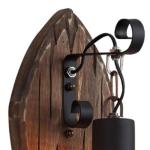 Antik Retro Vintage Industriell Holz Wandleuchte Wand Lampe Wandleuchter Licht Industrie Wandlampe Flur Schlafzimmer Treppen AußEn Garten Beleuchtung Rustikal Aussen Leuchte (150x