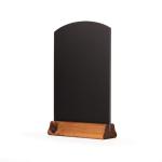 Krijtborden UK A4 Tafel Top Krijtborden met Plint (Pak van 5), Hout, Rustiek Bruin, 36 x 24 x 22 cm