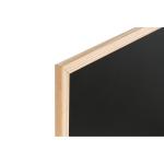 Kreidetafel, Rahmen aus Kiefernholz, 2 weiße Kreiden enthalten (40 x 30 cm)