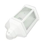 Rustieke buitenwandlamp "Livorno" wit met E27 fitting tot 60W - scheepslamp scheepslamp buitenlamp