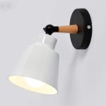 Wandlamp verstelbare wandlamp van metaal, 1 lichtpunt, E27-fitting, max. 60 watt, wandspot in design, voor woonkamer, keuken, zolder, restaurant, café