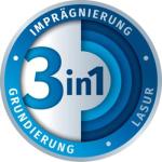 HK-Lazuur, 3-in-1, Grey-Protect grafietgrijs, 5 liter, houtbeits voor vergrijzing buiten, 3 houtbeschermingsproducten in één, vocht- en uv-bescherming