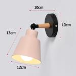 Wandlamp Vintage Indoor Wandlamp Retro Industriële Wandspot E27 fitting voor zolder, terras, restaurant, woonkamer en studeerkamer (geen gloeilamp)