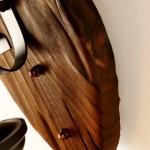 Antik Retro Vintage Industriell Holz Wandleuchte Wand Lampe Wandleuchter Licht Industrie Wandlampe Flur Schlafzimmer Treppen AußEn Garten Beleuchtung Rustikal Aussen Leuchte (150x