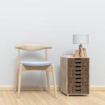 Plakfolie, parket bruin, houtlook, bruin, 45 cm x 3 m, dikte 95 μ, zelfklevende meubelfolie, decoratiefolie, behang, keukenfolie, pvc zonder ftalaten, made in EU
