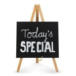 Tafelkrijtbord MINI met ezel, beuken, 1 Units