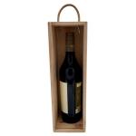 Rustieke houten box, geschenkdoos, opbergdoos voor geschenken, ideale geschenkdoos, houten kist met deksel, gereedschapskist, wijnkist, 350 x 100 x 110 mm