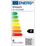 Nachtlampje Touch Dimbare LED tafellamp met USB A Type C aansluitingen, 3-weg dimbare touch control E27 tafellamp wit voor slaapkamer cadeau, incl. 6W warm wit LED-lamp
