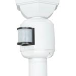Rustieke wegverlichting met bewegingsmelder E27 hoogte 1,1 m IP44 vloerlamp wit buitenverlichting buitenlamp tuin terras