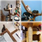 Jute touw, 8 mm dik, 10 m, tuinhenneptouw, bruin jute touw voor kattenkrabpaal, 8 mm rustieke decoratie henneptouw voor doe-het-zelf knutselen, ophangen en decoraties
