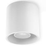 NIEUW witte keuken en de woonkamer-aluminium Sollux Orbus 1 SL.0021 ronde moderne plafondlamp Loft 1-FLG. LED GU-10 lampen - bij Amazon voor de voordeligste prijs