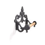 Antiek Bad Accessoires Set gietijzeren toiletrolhouder handdoekring Rustieke badkamer muur gemonteerd