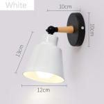 Wandlamp verstelbare wandlamp van metaal, 1 lichtpunt, E27-fitting, max. 60 watt, wandspot in design, voor woonkamer, keuken, zolder, restaurant, café