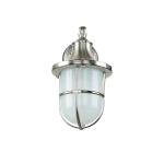 Buitenwandlamp echt messing in mat nikkel IP64 E27 maritieme weerbestendige buitenlamp voordeur patio tuin scheepslicht scheepslamp buitenlamp