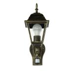 Nostalgische tuinlantaarn "Tirol" in antiek met bewegingsmelder E27 tot 60W 230V tuinlamp met sensor voor buiten