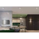NIEUW witte keuken en de woonkamer-aluminium Sollux Orbus 2 SL.0056 ronde moderne plafondlamp Loft 1-FLG. LED GU-10 lampen - bij Amazon voor de voordeligste prijs