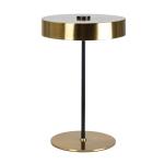 LED Lampe - Tischleuchte Dimmbare - Tischlampe Wohnzimmer - Metall Lampenschirm - warmes Licht für Schlafzimmer - Kabel - 3xG9 3W mgl - auch Bürolampe