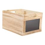 Houten Krat met Krijtbord aan 2 Zijden, CR-CB