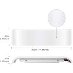 2-delige Wandlampen LED Binnen Modern Wandlampen Wit Up