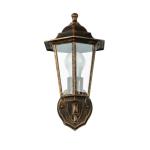 Licht-ervaringen K/CX/189907/091666 rustieke buitenwandlamp tuinlantaarn aluminium tuin huis binnenplaats., zonder bewegingsmelder