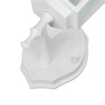 Licht-ervaringen K/CX/189907/091666 rustieke buitenwandlamp tuinlantaarn aluminium tuin huis binnenplaats., zonder bewegingsmelder