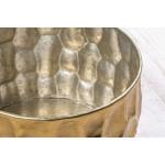 Handgemaakte salontafel Organic Orient 55 cm goud hamerslag design woonkamertafel tafel tafel