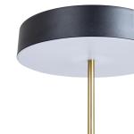 Nachtlampje Touch - Dimbare LED Tafellamp Zwart - Bedlamp - Tafellamp Retro Vintage met kabel, metalen lampenkap - Tafellamp Woonkamer Slaapkamer - 3xG9 3W mgl