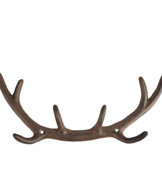 Design Wandhaken, garderobehaken motief gewei