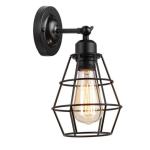 Industriële wandlamp vintage verlichting wandlamp rustieke metalen kooi wandlamp Edison stijl antieke lamp balkon bars/cafés/gangen