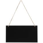 Klein krijtbord, memobord om op te hangen, voor decoratie, 26 x 14 cm