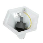 Rustieke wegverlichting met bewegingsmelder E27 hoogte 1,1 m IP44 vloerlamp wit buitenverlichting buitenlamp tuin terras