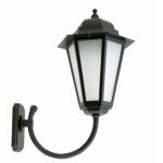 Wandlamp voor buiten, aluminium, hoogte: 71 cm groot, IP43, rustiek Dasava, outdoor wandlamp, lantaarn, huis, tuin