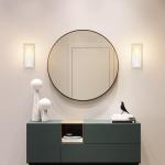 Wandlamp, E27, vintage, industrieel, draaibaar, retro, van metaal, wandlamp, voor trap, hal, slaapkamer, woonkamer, keuken, wit, lamp niet inbegrepen