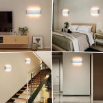 Wandlamp, hout, industrieel