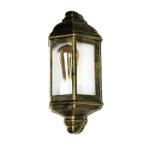 Wandlamp buiten vintage maritiem, goud antiek, weerbestendig, IP44, E27, B:17,5 cm, binnenplaats, entree, tuin, wand buitenlamp terras, balkonlamp