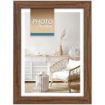matches21 fotolijst hout donkerbruin korrelig rustiek landhuis staand formaat liggend formaat 1 stk 13x18 cm