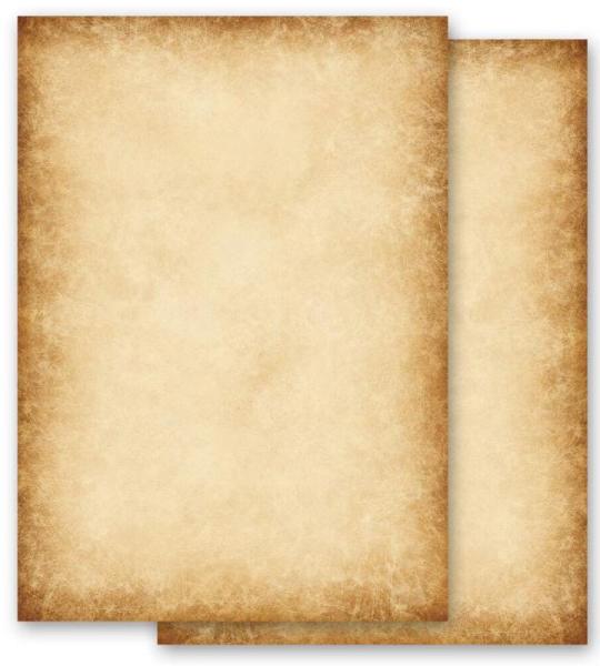 Briefpapier Antiek & History RUSTICAL - DIN A6 formaat 100 vellen -