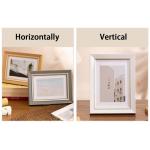 Fotolijst Fotolijst 25 x 20 cm decoratieve lijst voor foto-tekencertificaten puzzel woonkamer galerij (XK03505,10 inch)