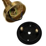 Wandlamp messing, buitenlamp maritiem, scheepslamp, rustiek, nostalgisch, IP64, H: 27 cm, E27, buitenverlichting tuin, buitenwandlamp balkon
