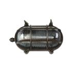 Wandlamp messing massief geruite glas IP64 weerbestendig zee in zwart antiek E27 buitenlamp balkon toegangsdeur binnenplaats terras buiten