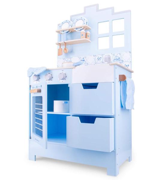 11069 Delfts Blauw Kinderrollenspel Houten Kinderkeuken Bon Appétit