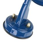 Wandlamp buiten IP64 blauw E27 glas messing massief maritiem H: 27 cm decoratieve buitenwandlamp huis tuin