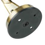 Wandlamp voor buiten, echt messing, antiek, IP64, maritiem, weerbestendig, buitenlamp, balkon, buiten, voordeur, terras, binnenplaats, scheepslamp, buitenlamp