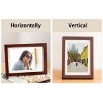 (XK00401,10 inch) Fotolijst, 20 x 25 cm, tafelblad, wandhouder, fotolijst voor familie, bruiloft, geschenken