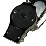 Nostalgische tuinlantaarn "Tirol" in antiek met bewegingsmelder E27 tot 60W 230V tuinlamp met sensor voor buiten