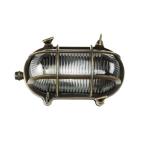 Buitenwandlamp van messing glas Checker Glass IP64 Weerbestendig Solid Maritime antiek messing E27 Buitenverlichting Tuin Balkon Voordeur Binnenplaats